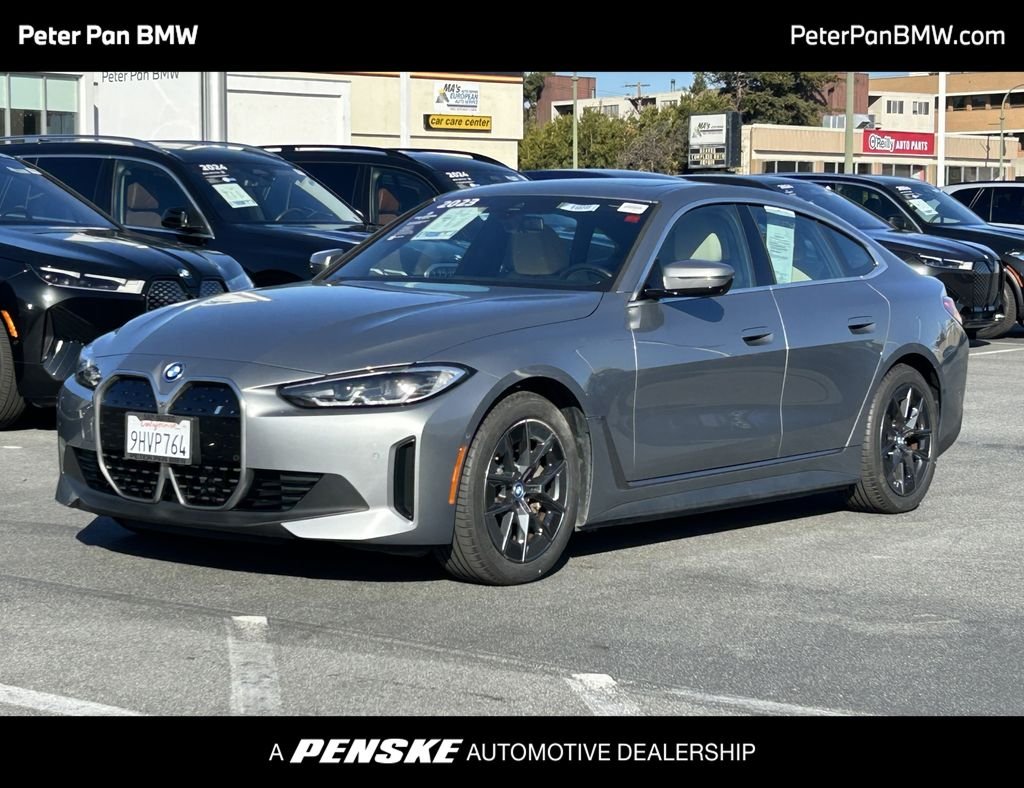 Certified Used 2023 Skyscraper Grey Metallic BMW eDrive40 image 1