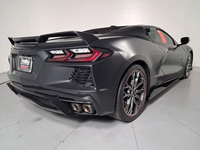 Certified Used 2023 Black Chevrolet Stingray image 4
