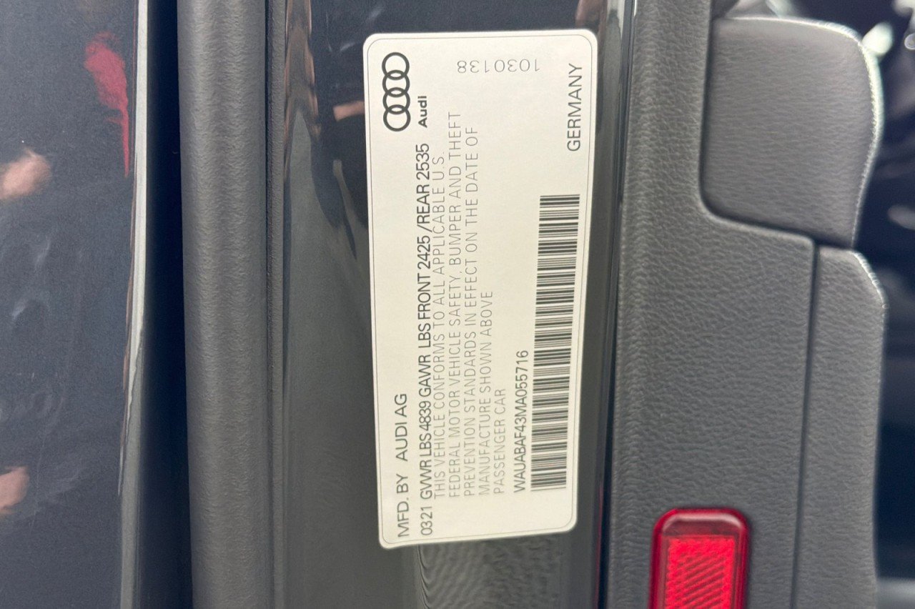 Used 2021 GRAY Audi Premium image 26