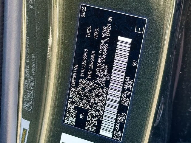 Certified Used 2025 NORI GREEN PEARL Lexus 350h Premium image 29