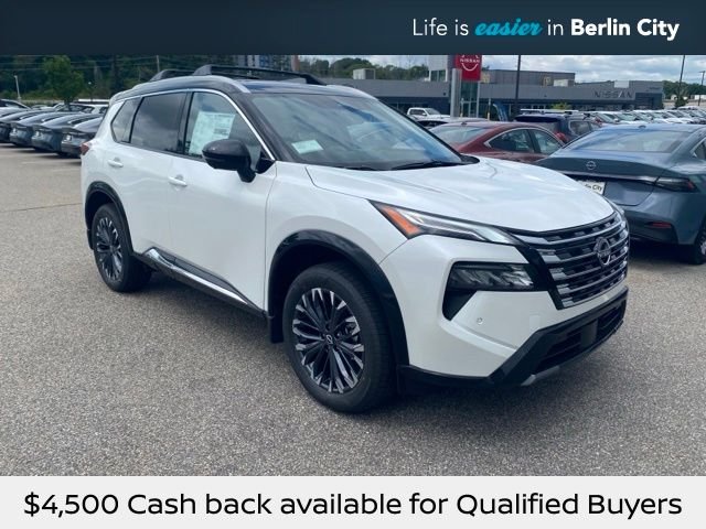 New 2026 Everest White Pearl TriCoat / Super Black Two-tone Nissan Platinum image 1