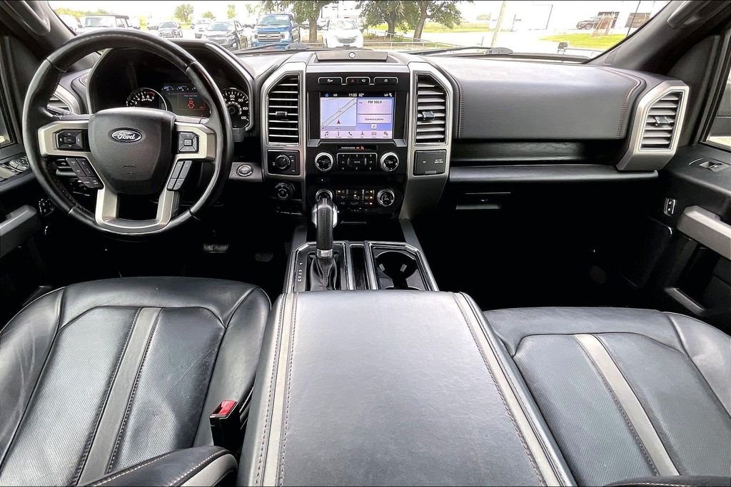 Used 2018 Shadow Black Ford Platinum image 7
