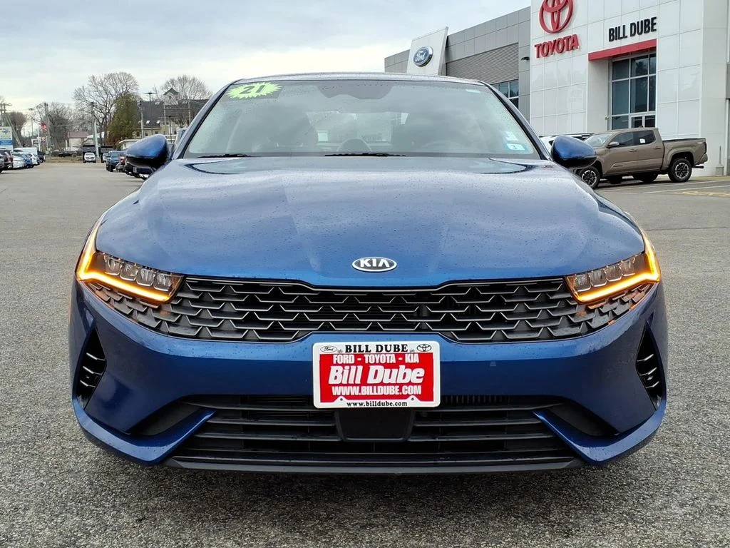 Used 2021 Blue Kia EX image 17