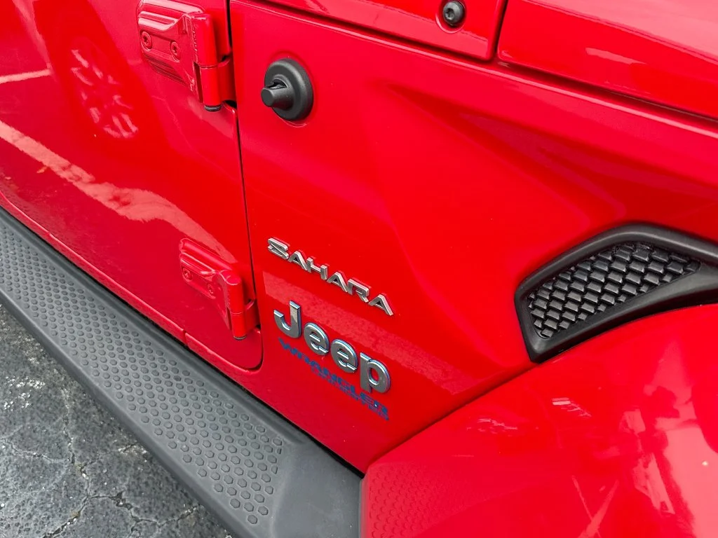 Used 2022 Red Jeep Unlimited Sahara 4xe image 5