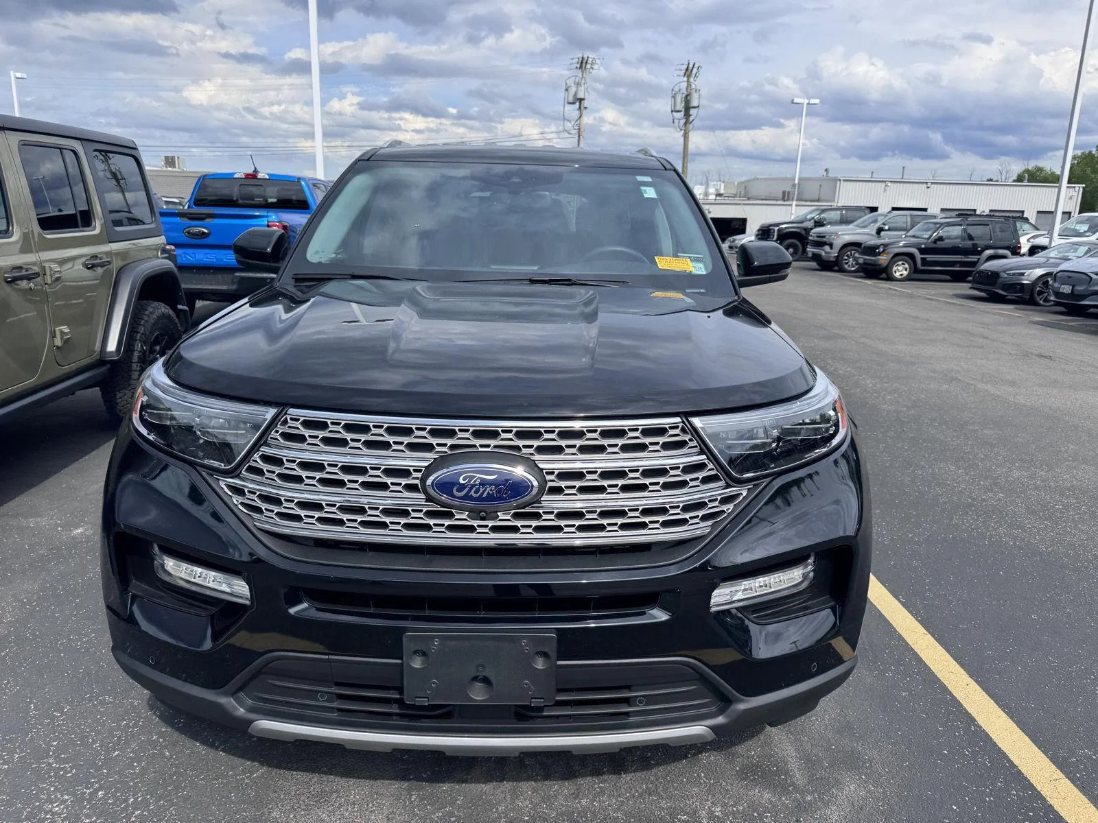Used 2022 Agate Black Ford Limited image 2