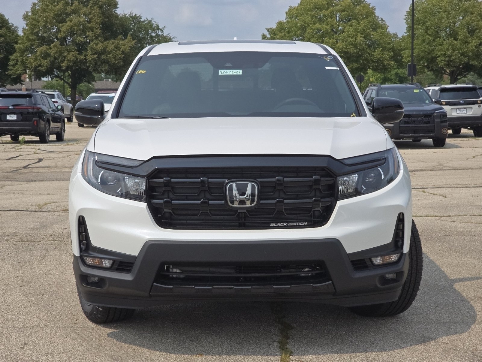 New 2026 Platinum White Pearl Honda Black Edition image 9