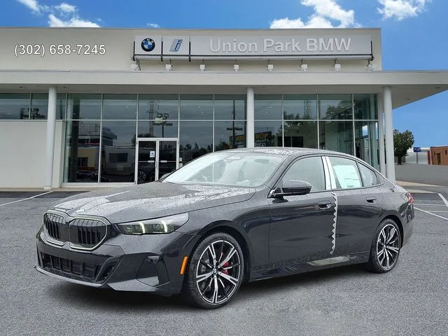 New 2027 Black Sapphire Metallic BMW 540i xDrive image 1