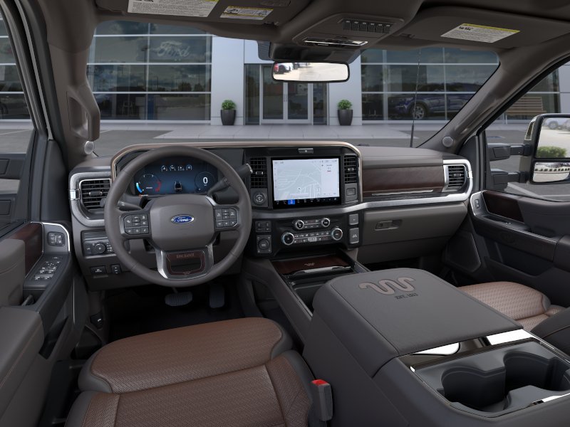 New 2026 Star White Metallic Tri-Coat Ford F-350® King Ranch® image 21