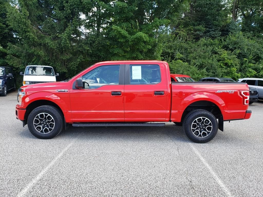 Used 2020 Race Red Ford XL STX Supercrew 4x4 2.7 EcoBoost image 4