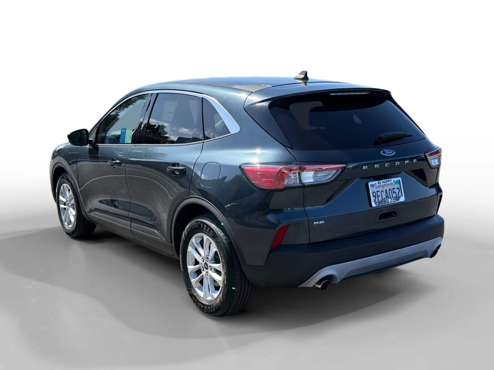 Certified Used 2022 Blue Metallic Ford SE image 3
