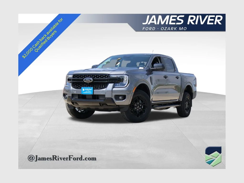 New 2026 Carbonized Gray Metallic Ford XLT image 1