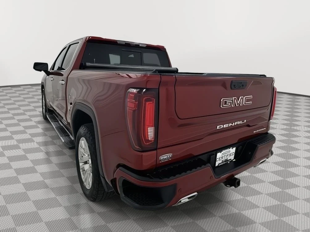 Used 2024 Volcanic Red Tintcoat GMC Denali image 3