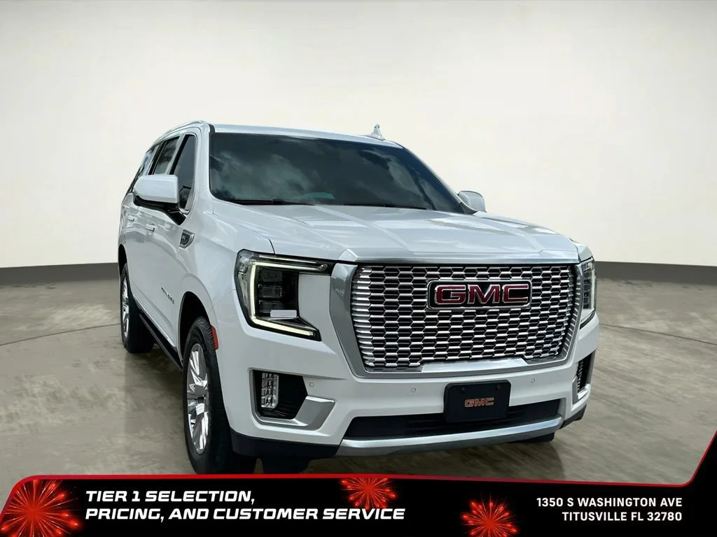 Used 2021 WHITE FROST TRICOAT GMC Denali image 15