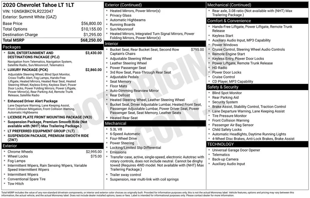 Certified Used 2020 Summit White Chevrolet LT image 2
