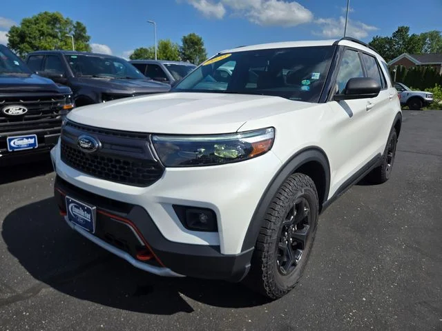 Used 2022 White Metallic Ford Timberline image 3