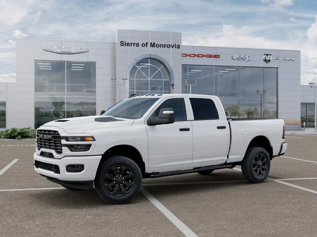 New 2027 Bright White Clear-Coat Exterior Paint RAM Tradesman image 2