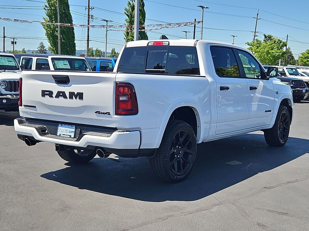 New 2026 Bright White Clear-Coat Exterior Paint RAM Laramie image 6
