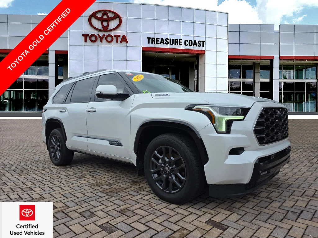 Certified Used 2025 Beige Toyota Platinum image 1