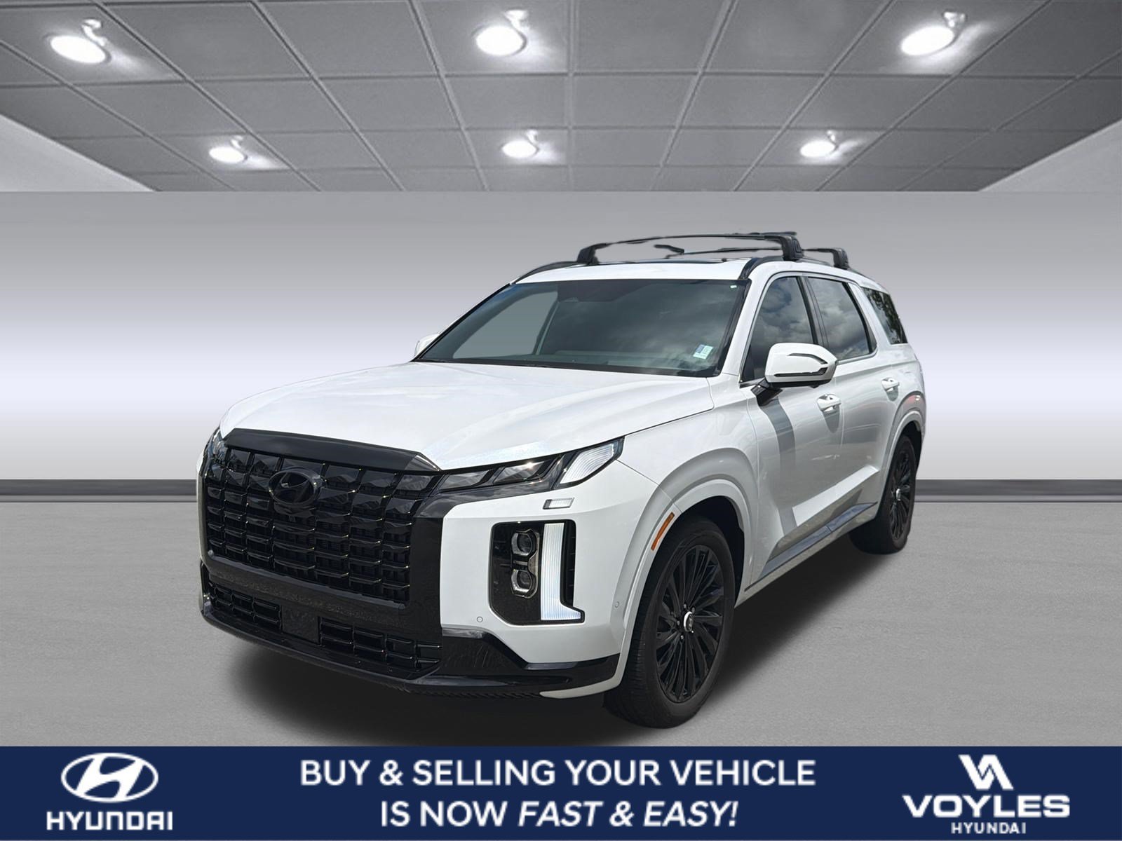 Certified Used 2025 Hyper White Hyundai Calligraphy Night Edition image 1