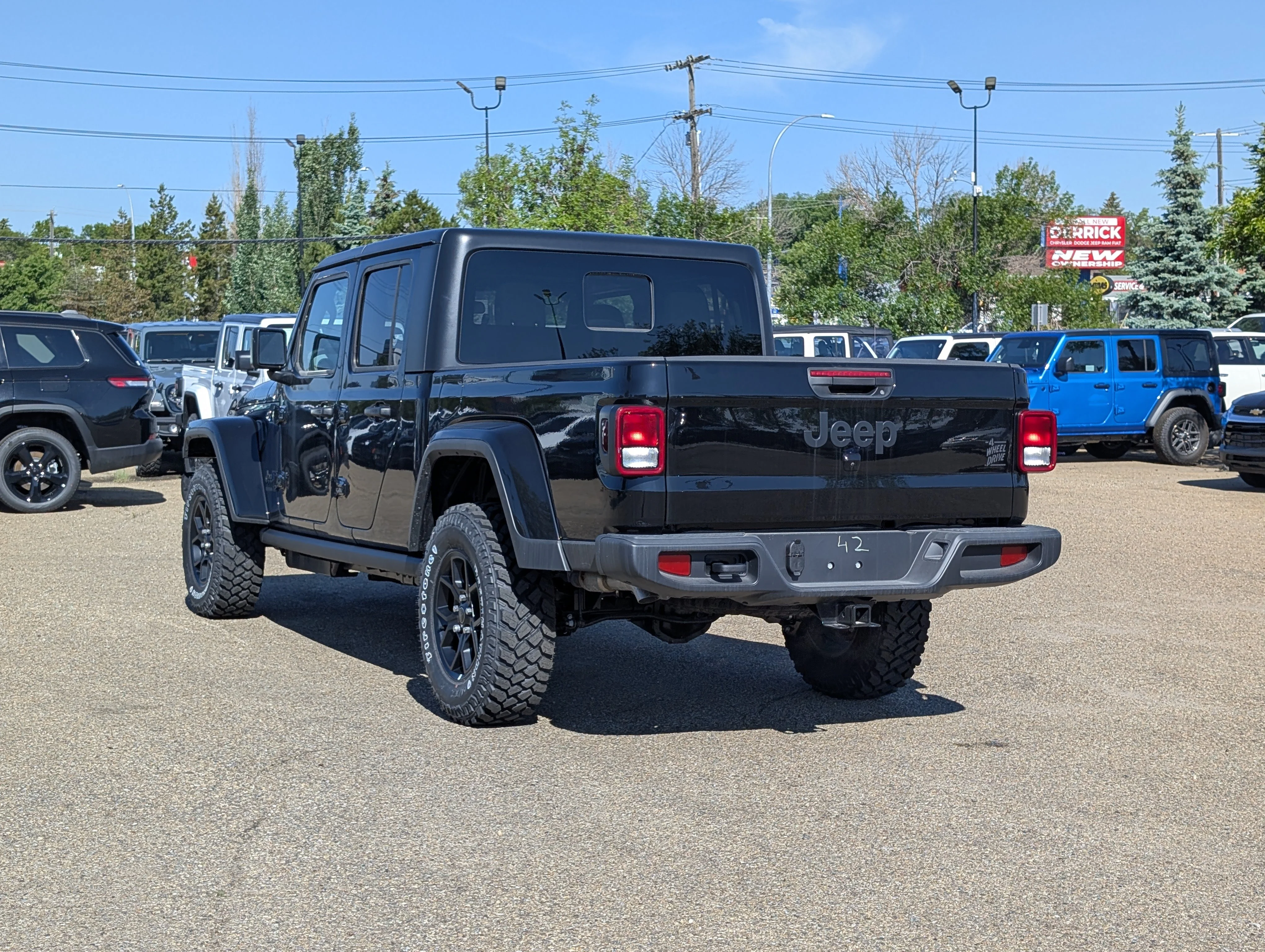 New 2026 Black Jeep Willys image 4
