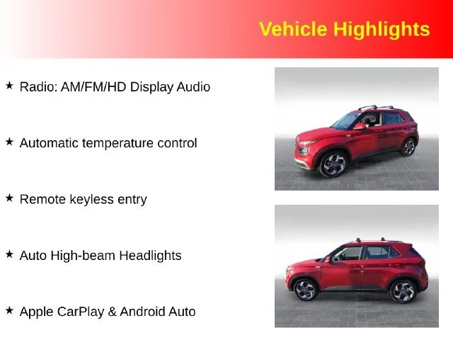 Used 2022 Red Hyundai SEL image 3