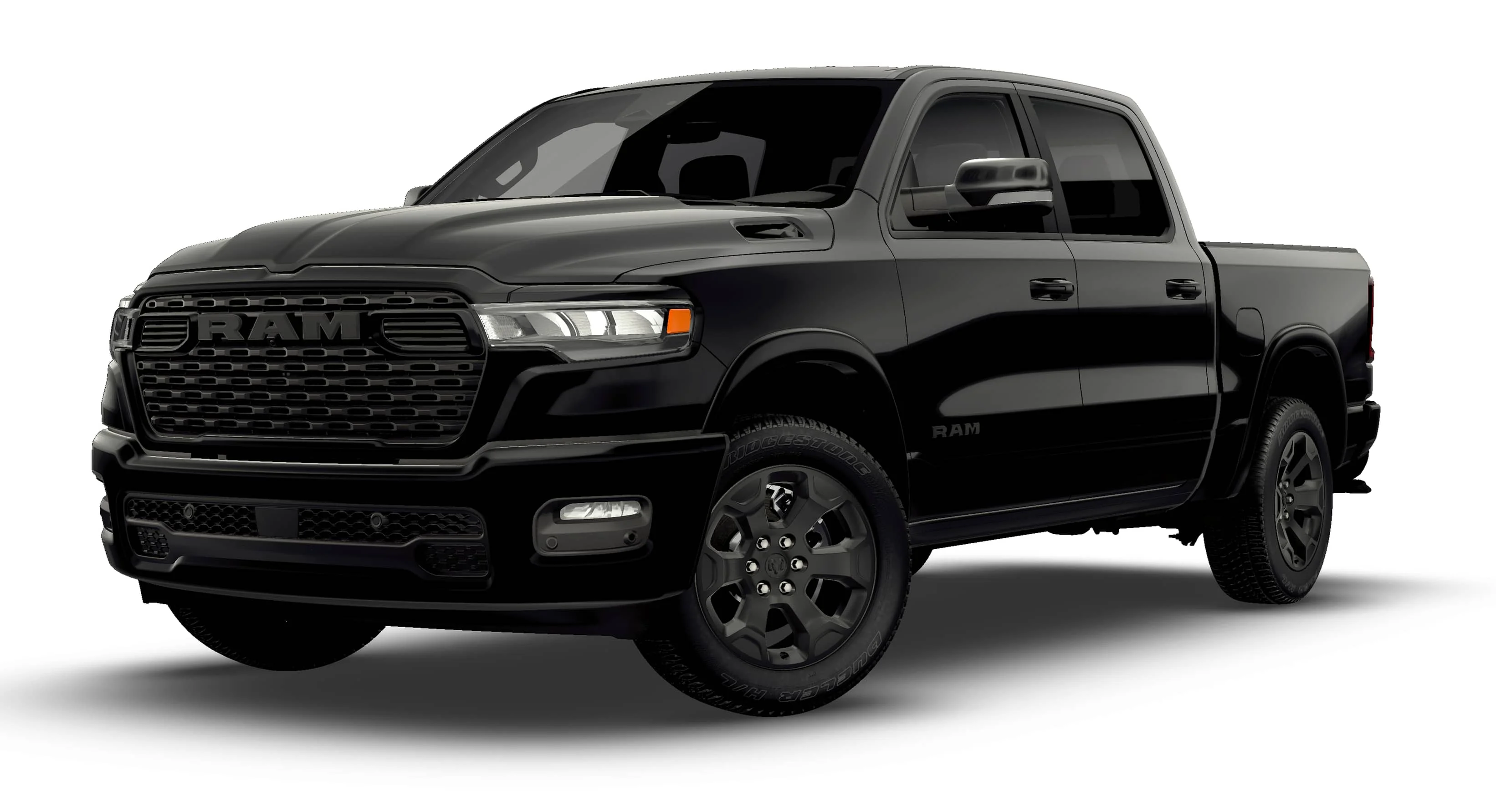 New 2026 Diamond Black Crystal Pearlcoat RAM BIG HORN image 13