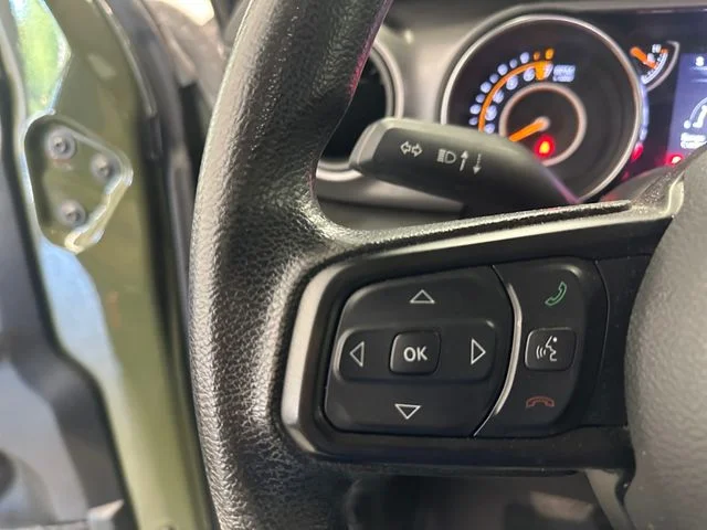 Used 2021 Green Jeep Unlimited Sport image 22