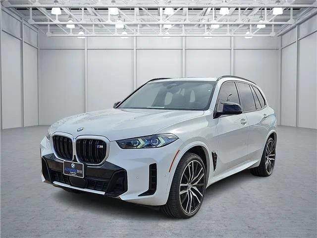 Used 2025 Alpine White BMW M60i All-Wheel Drive Sports Activity Vehicle image 1