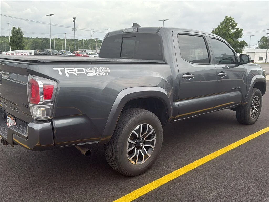 Used 2021 Magnetic Gray Metallic Toyota TRD Sport image 4