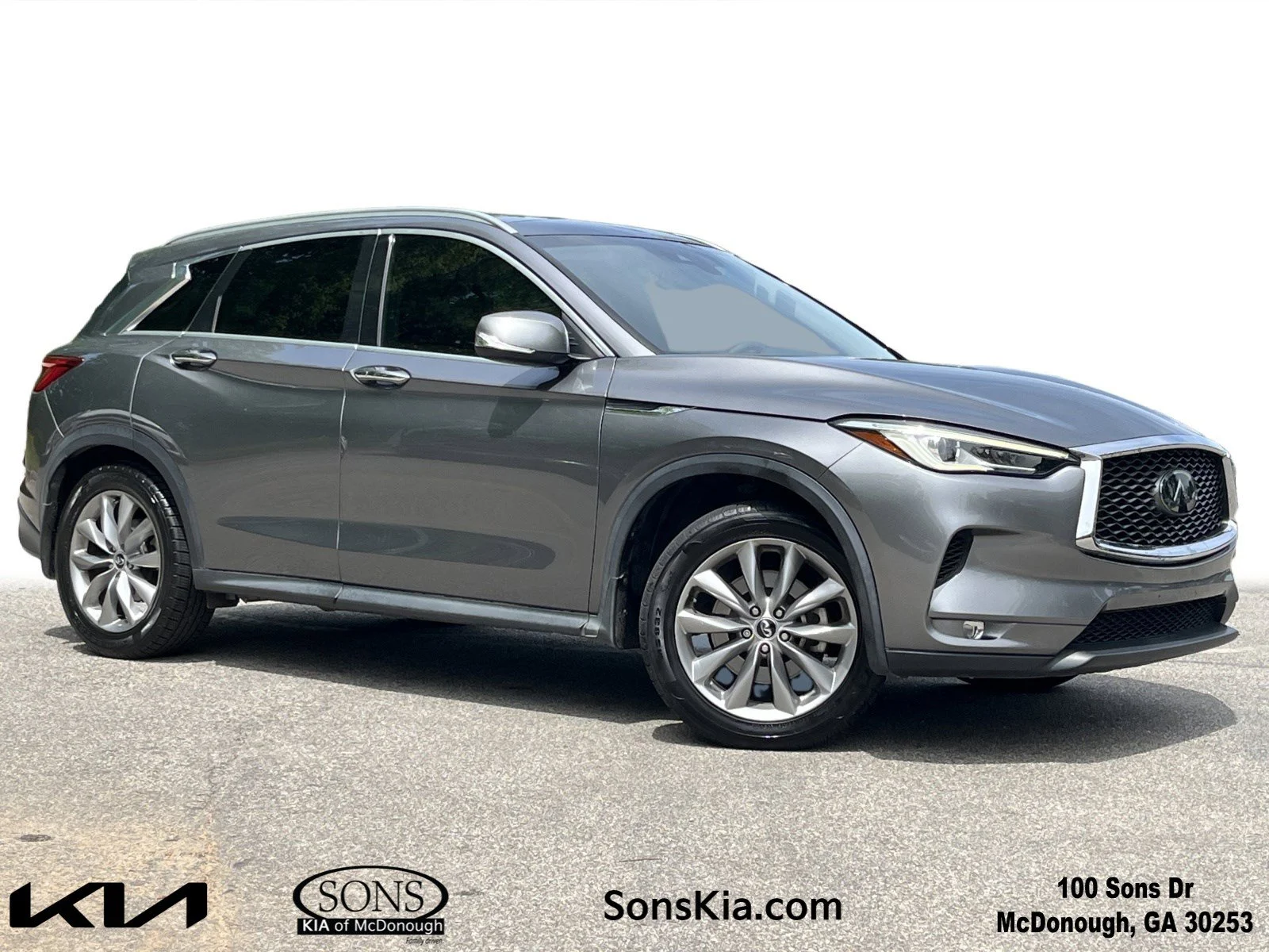 Used 2019 Graphite Shadow INFINITI LUXE image 1
