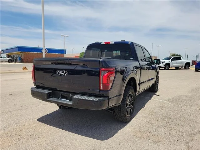 Used 2024 Antimatter Blue Metallic Ford Platinum 4x4 SuperCrew Cab 5.5 ft. box 145 in. WB image 4