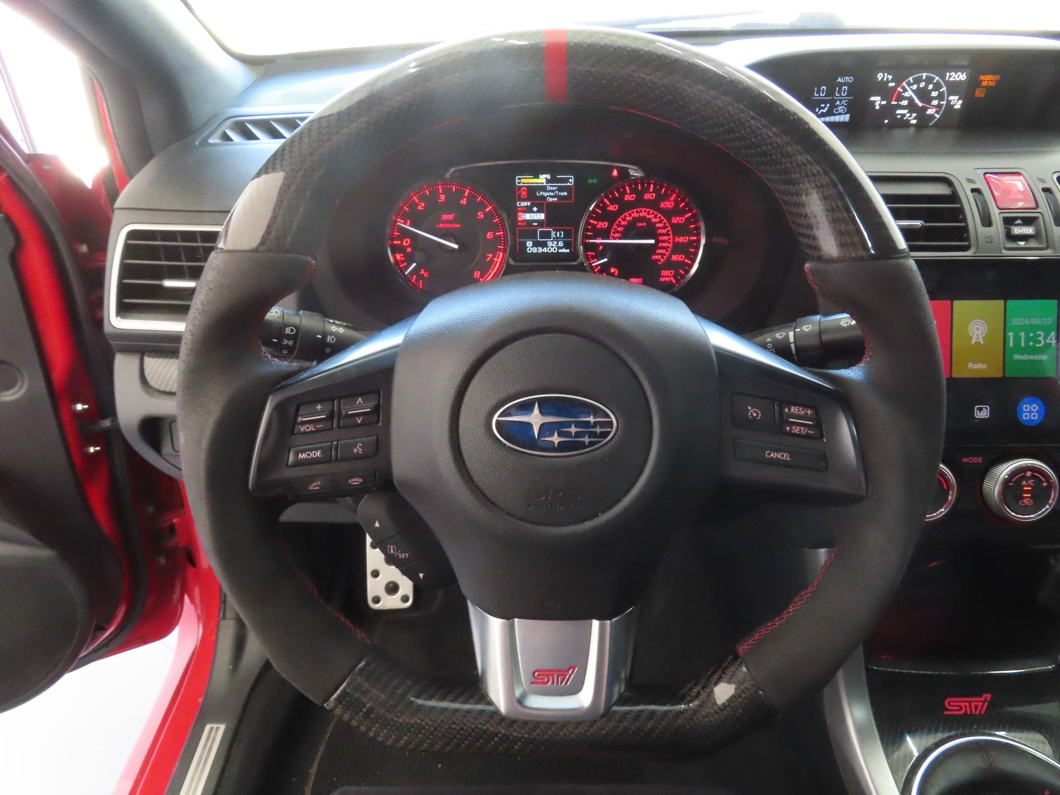 Used 2015 Red Subaru WRX STi image 15
