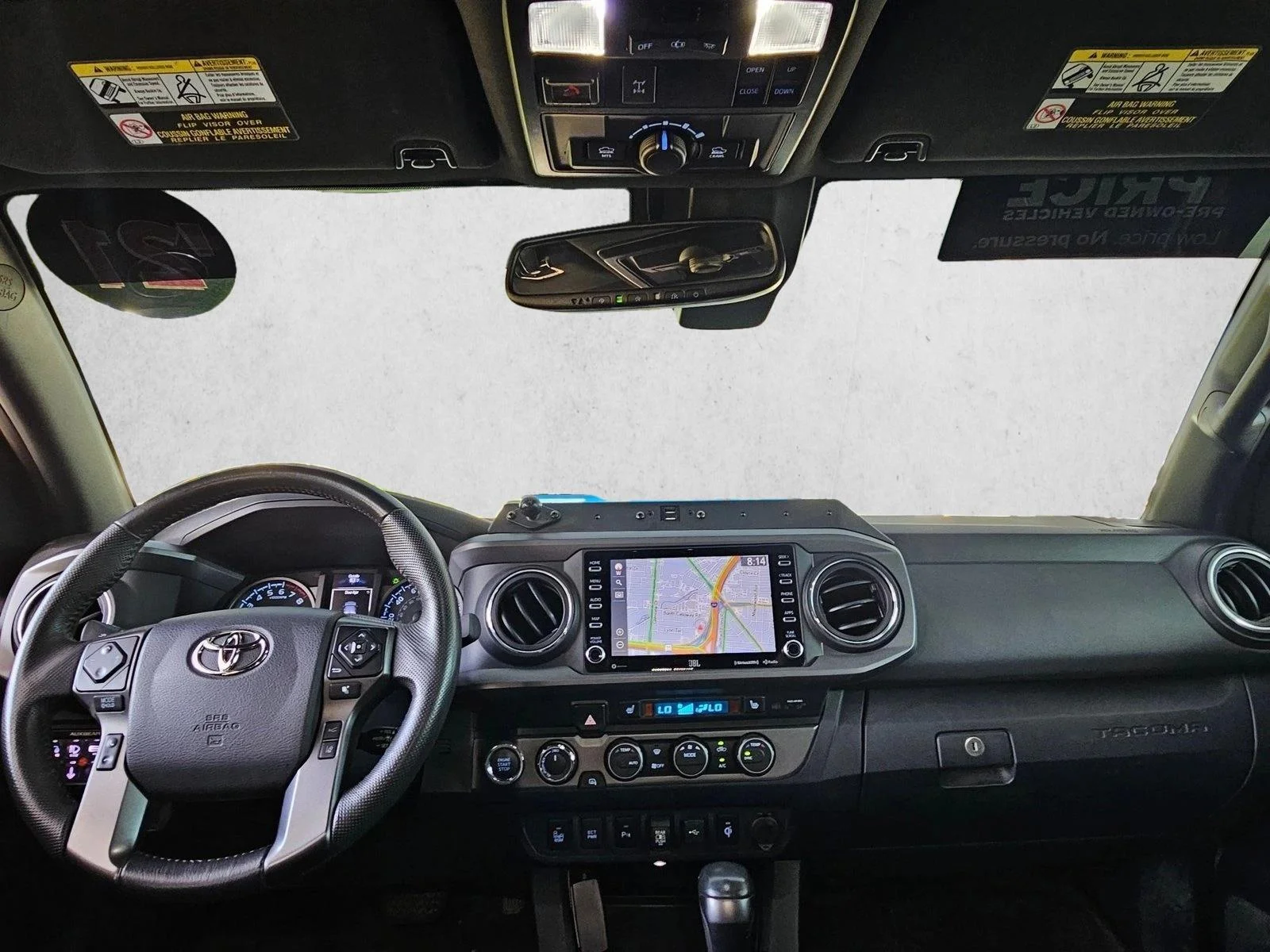 Used 2021 Super White Toyota TRD Off Road image 16