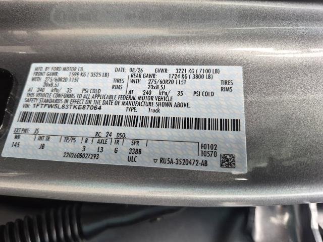 New 2026 Iconic Silver Metallic Ford Lariat® image 31
