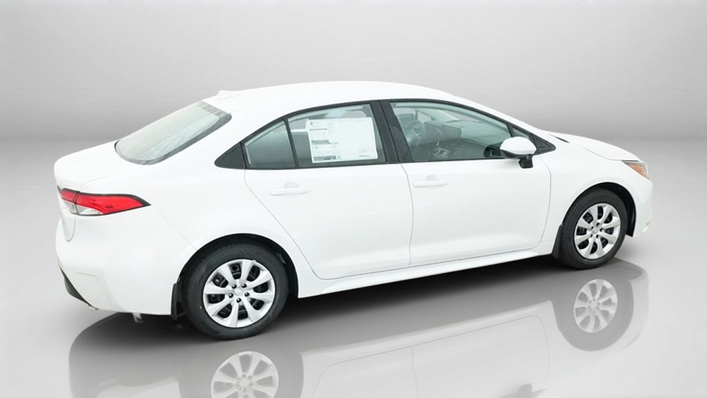 New 2027 Wind Chill Pearl Toyota LE image 8