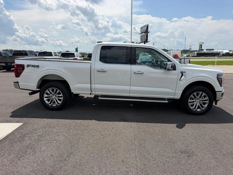 New 2026 Star White Metallic Tri-Coat Ford Lariat® image 4