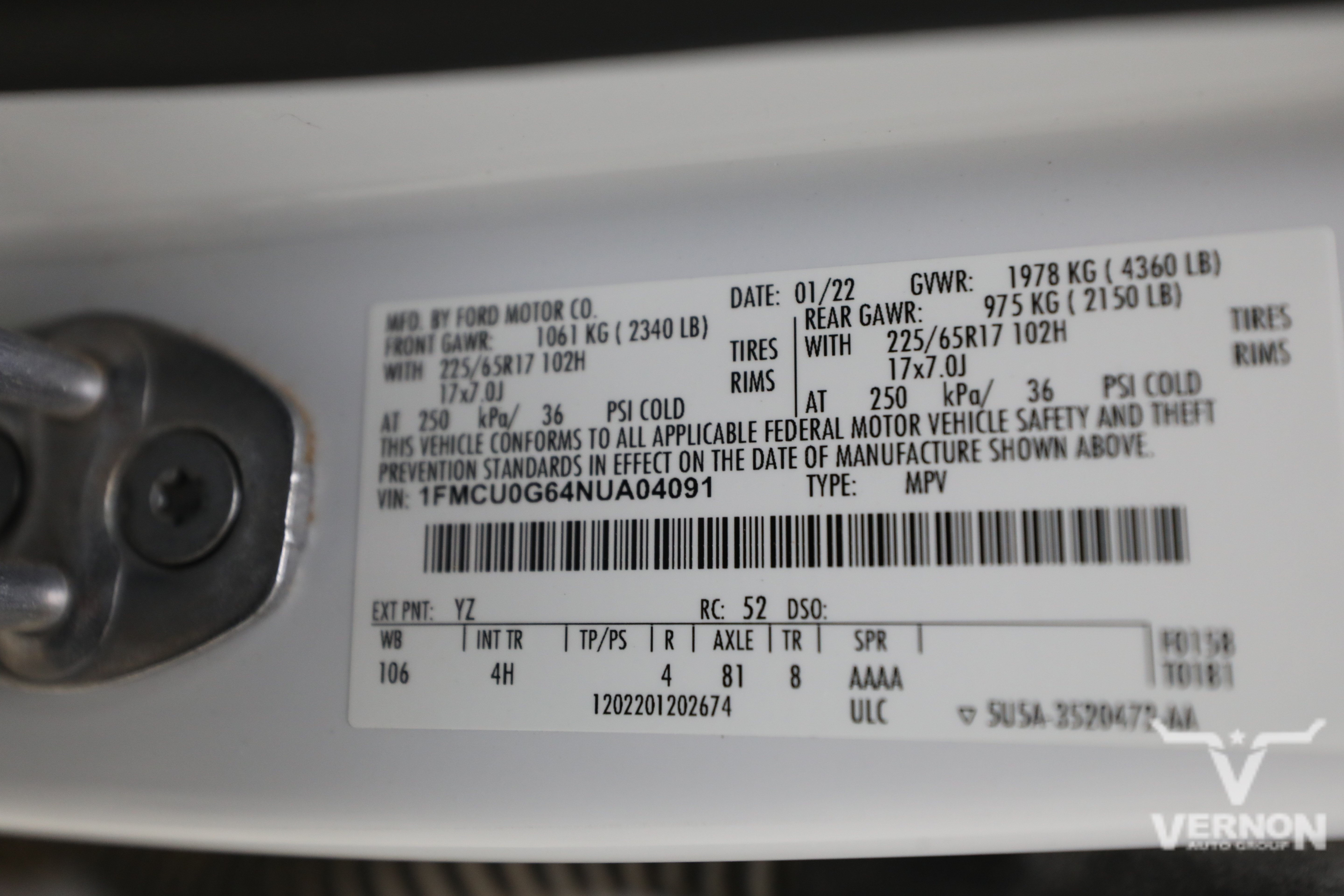 Used 2022 Oxford White Ford Y image 35