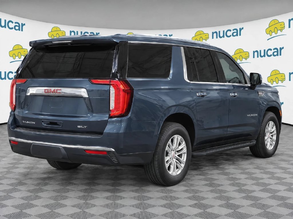 Used 2021 Blue GMC SLT image 3