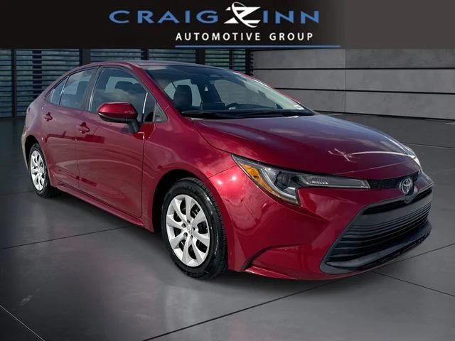 Used 2024 Red Toyota LE image 1