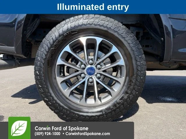 Used 2018 Shadow Black Ford XLT image 9