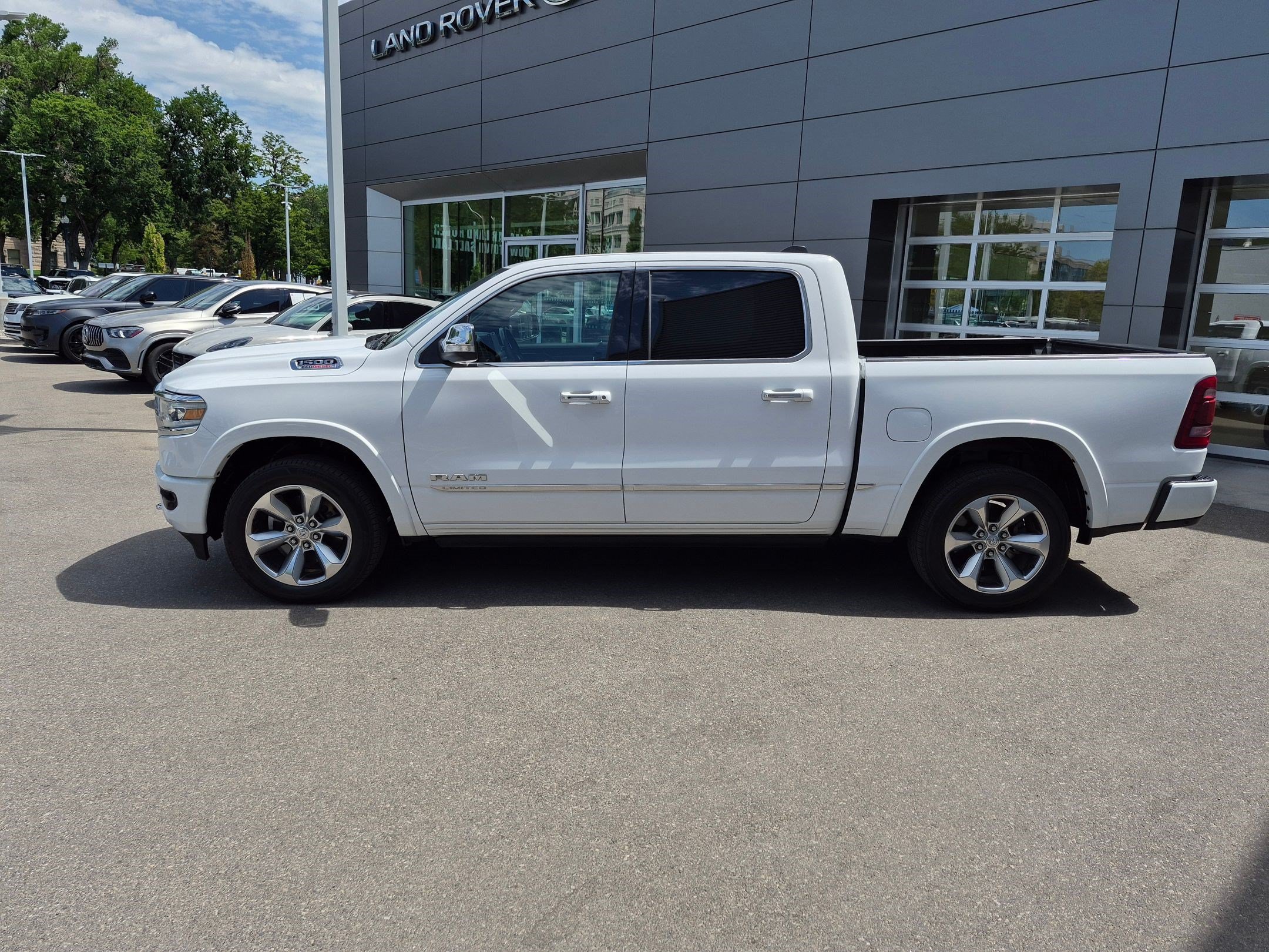 Used 2021 Bright White Clearcoat Ram Limited image 7