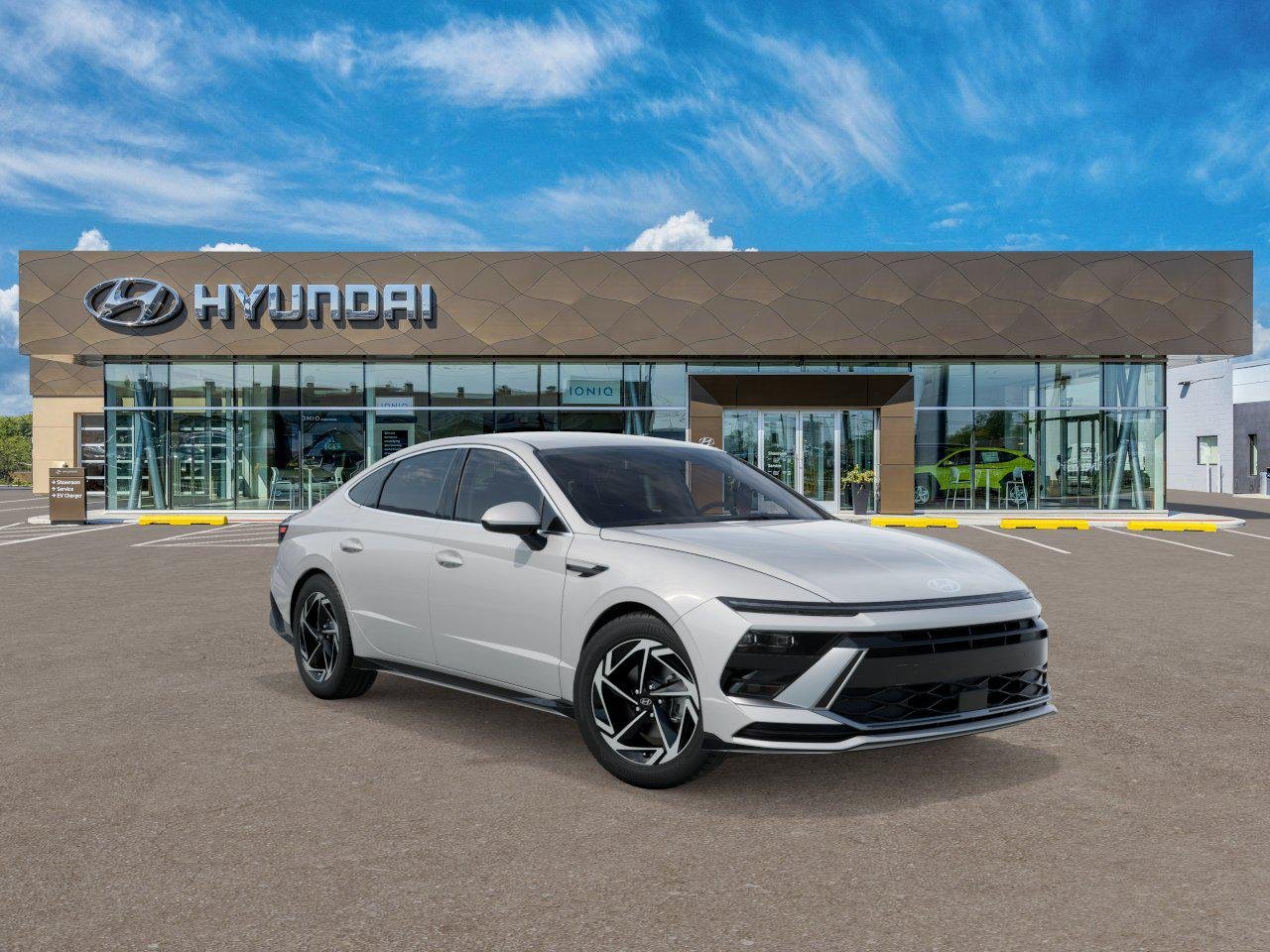 New 2026 Serenity White Hyundai SEL Sport image 2