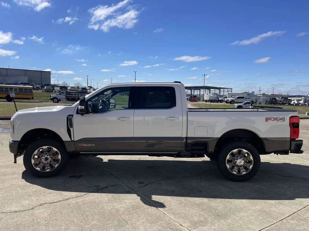 New 2026 Star White Metallic Tri-Coat Ford F-350® King Ranch® image 6
