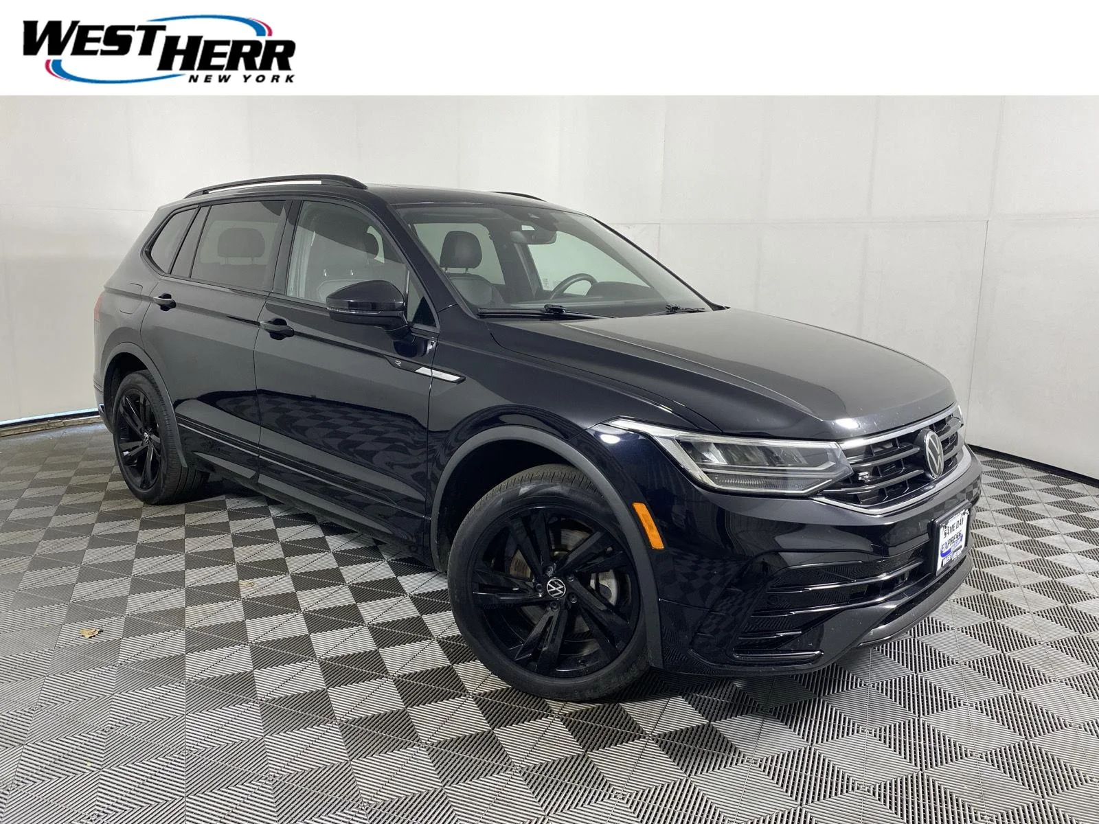 Used 2024 Deep Black Pearl Volkswagen SE R-Line Black image 1