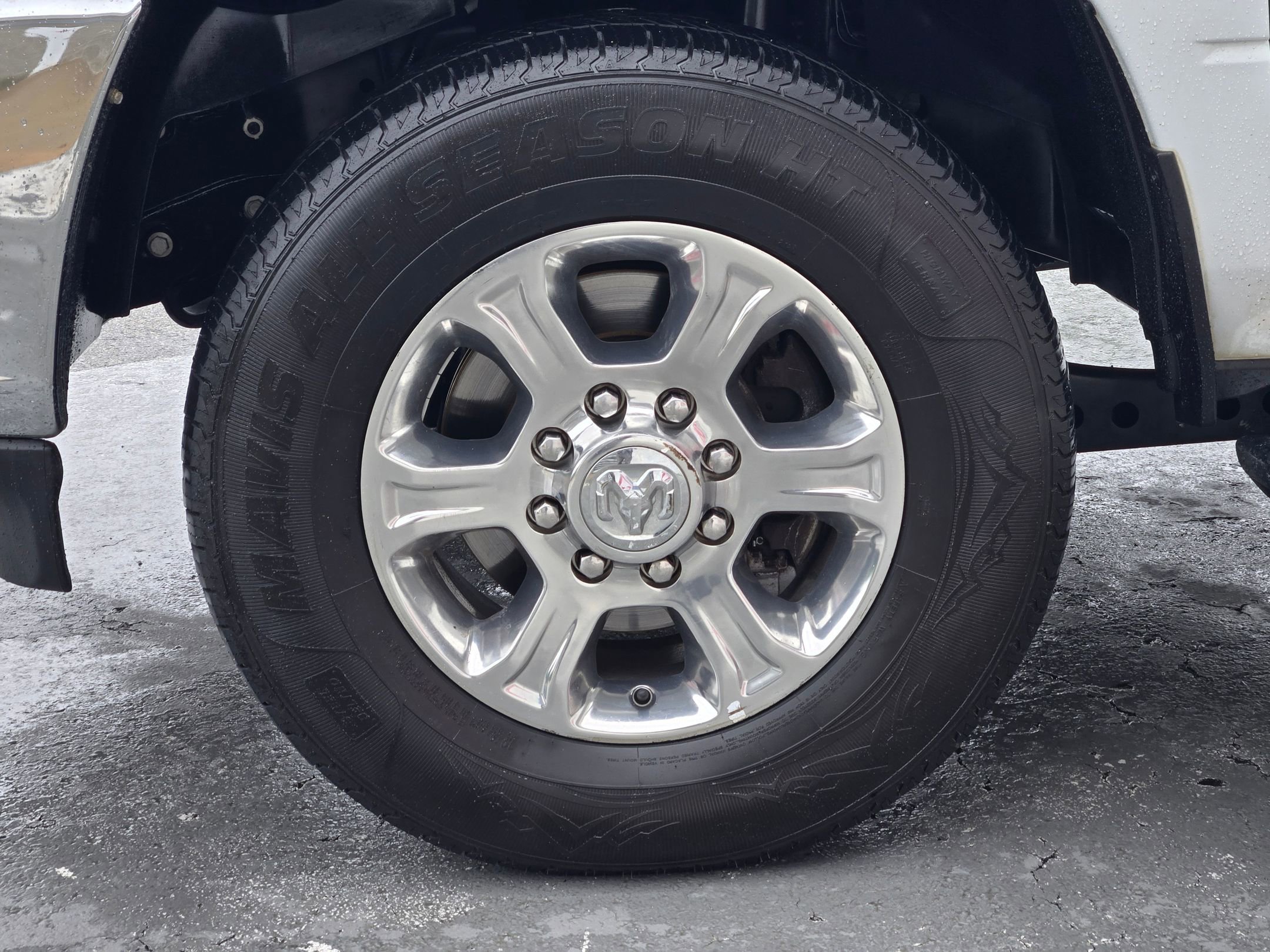 Used 2024 Bright White Clearcoat RAM Big Horn image 17