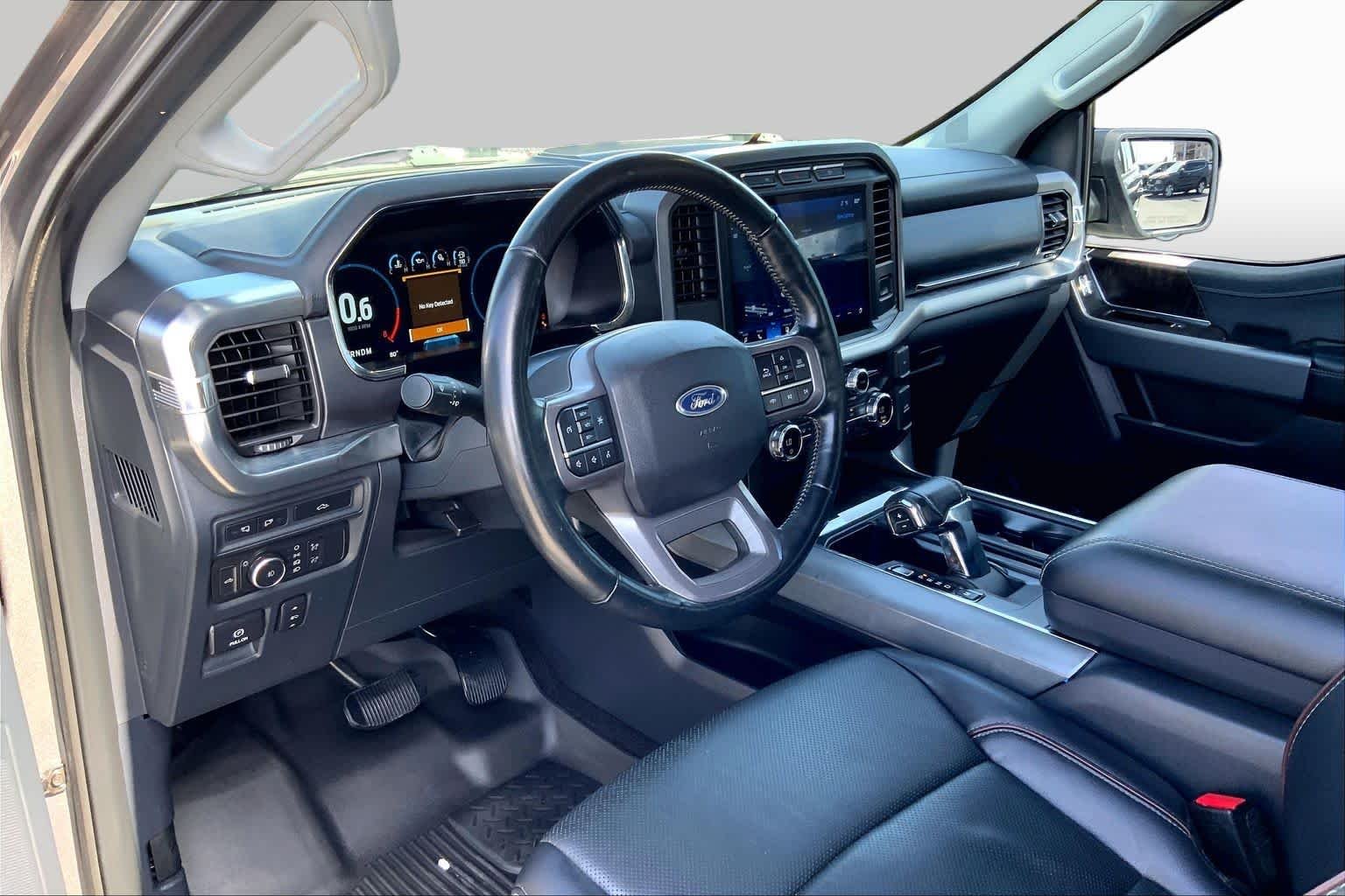 Certified Used 2021 Carbonized Gray Metallic Ford LARIAT image 16