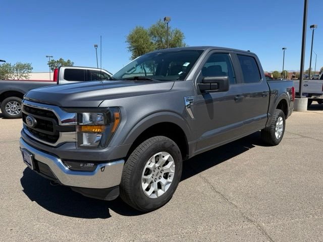 Used 2023 Gray Metallic Ford XLT image 1