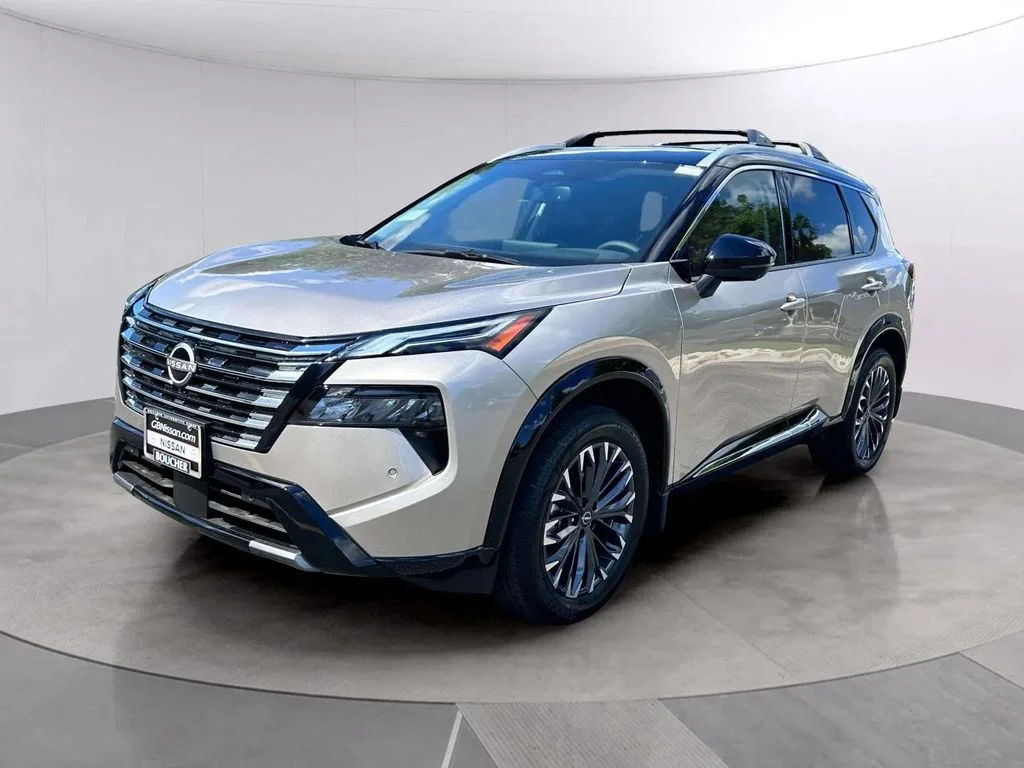 New 2026 Champagne Silver Metallic / Super Black Two-tone Nissan Platinum image 7