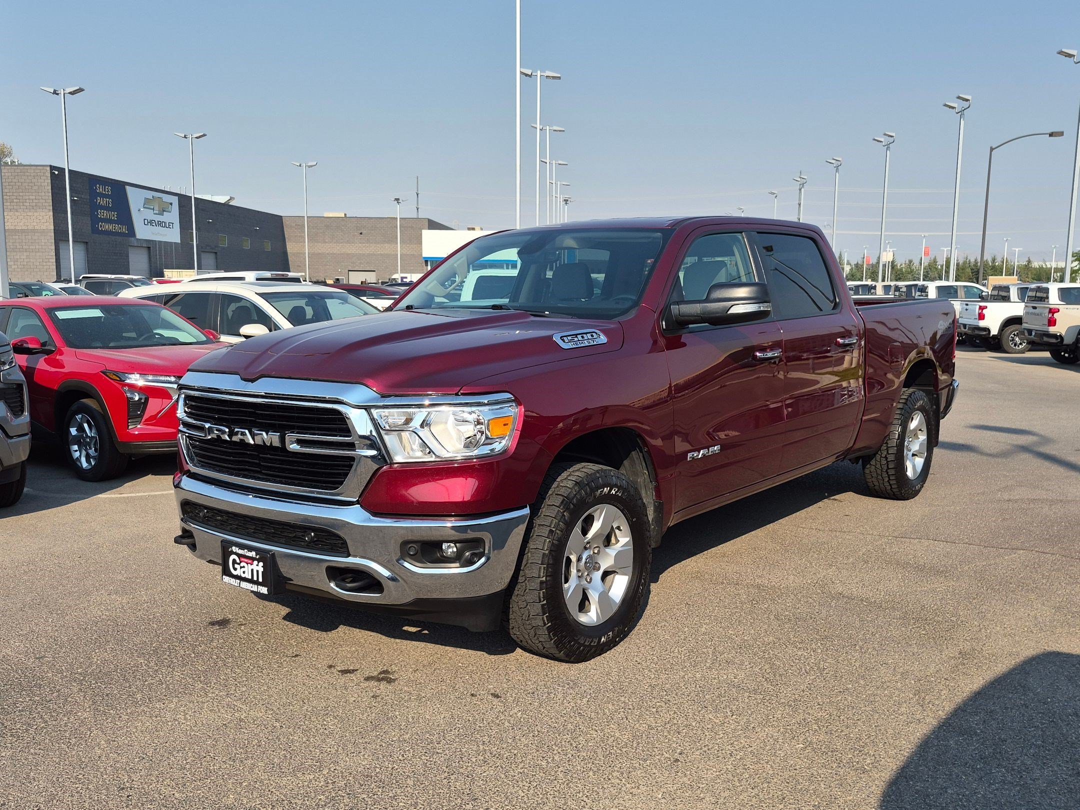 Used 2020 Delmonico Red Pearlcoat Ram Big Horn image 8