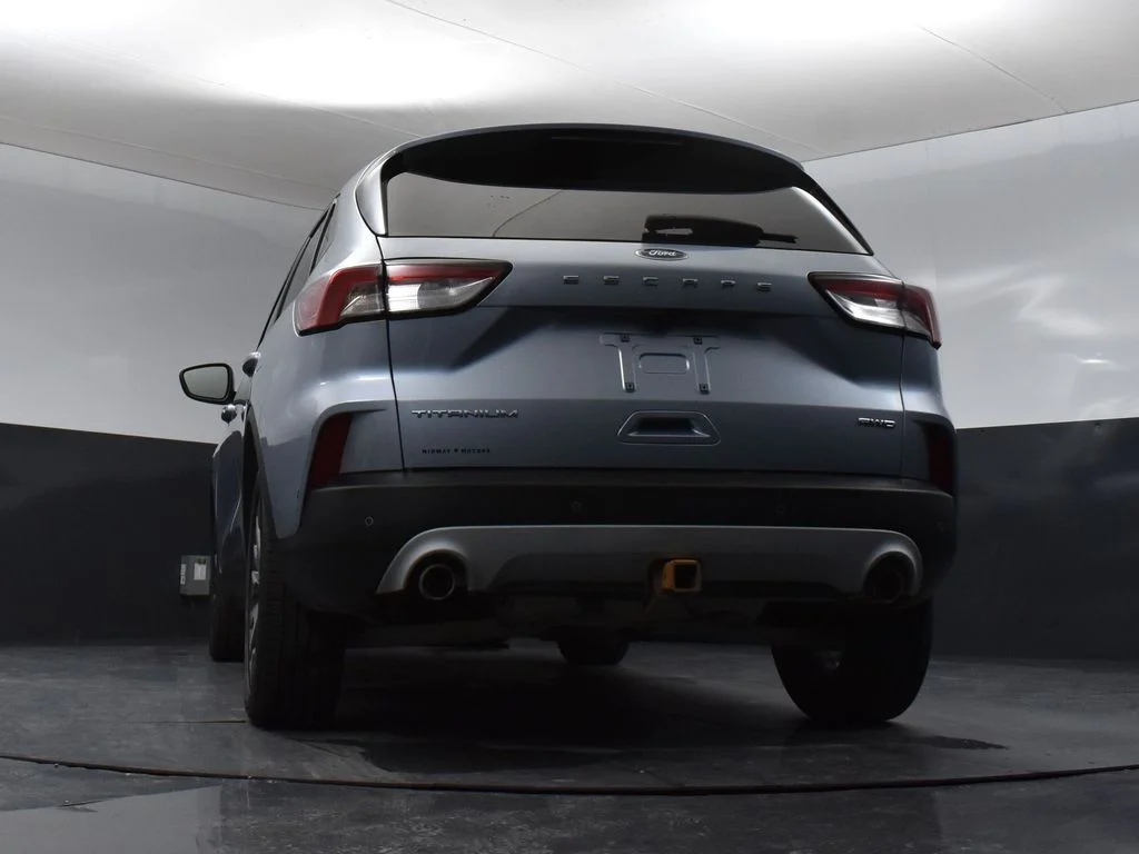 Used 2022 Blue Ford Titanium image 33